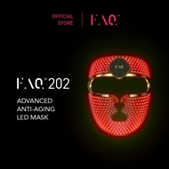 FAQ 202 Wireless Silicone 7 LED Light + NIR Anti Aging Face Mask Treatment