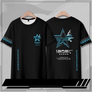 Black Rock Shooter Black Clothes Anime Merchandise Full Color cos Concept Impression Short-Sleeved T