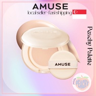 [AMUSE - INSTOCK SG] AMUSE Dew Jelly Master Vegan Cushion 15g - Dewy Finish, Full Coverage
