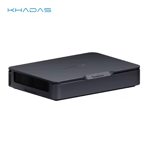 Khadas Mini PC, 2026 Mind Pro, Intel Ultra X7 358H, 7.98Wh Battery, 64GB LPDDR5X, 2TB PCIe 4.0, 8k 6