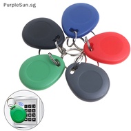 PurpleSun 5PCS T5577 Rewrite Duplicate Tag Can Copy 125kHz Card Proximity Token Keyfobs Rewritable Writable RFID Tag SG