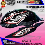 STRIPING MEGAPRO / STIKER LIS VARIASI MEGAPRO PRIMUS / DECALL STIKER MEGAPRO EJT 257
