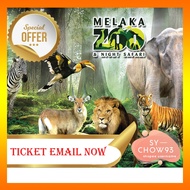 Zoo Melaka Day Zoo/ Night Safari Admission Ticket