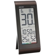 [Direct From Japan] SEIKO Clock Wall Table Combined Use Daily Calendar Radio Waves Digital Temperature SQ431B