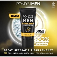 POND'S MEN SUNSCREEN GEL UV PROTECT SPF 35 PA+++ 30ML - Ponds MEN SUNSCREEN