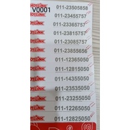 V0001 maxis hotlink 012 Vip prepaid number