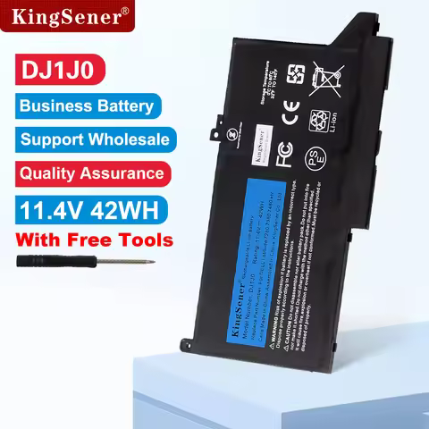 KingSener New DJ1J0 Laptop Battery for DELL Latitude 12 7000 7280 7380 7480 Series PGFX4 ONFOH DJ1JO
