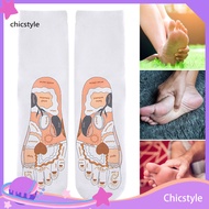 chicstyle Acupoint Socks Reflexology Sock Set Reflexology Socks with Acupressure Pen for Foot Pain R