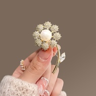 Dandelion Pearl Brooch Fixed Clothes Accessories