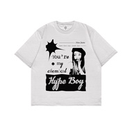 NEWJEANS YOU'RE MY CHEMICAL HYPE BOY KPOP KOREAN GIRLBAND T-SHIRT | T-SHIRT OVERSIZE WHITE STYLE Y2K