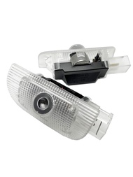 "{: สำหรับ Mercedes-Benz W215 R230 LED,โคมไฟต้อนรับรถโปรเจคเตอร์ติดประตูรถแสงเงาผีสำหรับ S-Class CL-Class W220 SL-Class Canbus