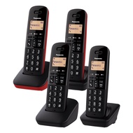 【紅色】【贈高容量行動電源】Panasonic 國際牌 KX-TGB312TW DECT數位無線電話