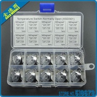 10pcs/lot KSD301 10A250V 80 degrees C N.O. Normally Open Temperature Switch Thermostat Free Shipping