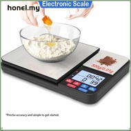 HONE Digital Kitchen Scale, Precise Graduation Portable Food Scale Electronic Scale, 5kg/0.1g-500g/0