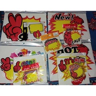 sale Sign pop new promotion hot Tell
