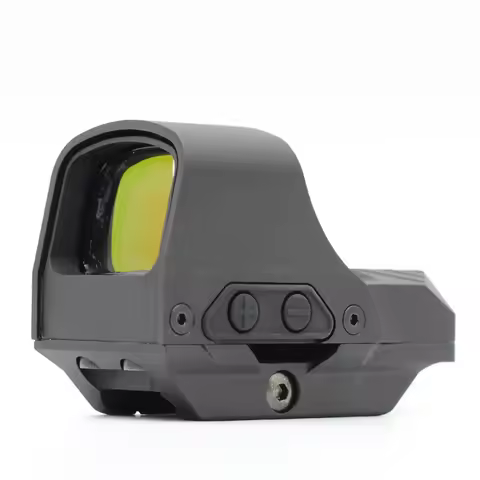 HS510C 3-in-1 Multi-Reticle Open Reflex Sight 2MOA Dot & 65 MOA Circle for Long Guns Solar Fail-Safe