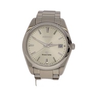 SEIKO Grand mens watches quartz wrist watch analogues stainless WHT SLV 9F62-0AB0 Direct from Japan 