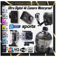 4k Ultra pro action waterproof camera recorder wifi sport cam car & motorcycle go-pro hi cam 4000k r