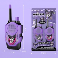 Walkie-talkie childrens cartoon walkie-talkie toy wireless handheld walkie-talkie 3km communication