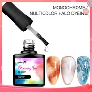 Monja Nail Art Halo Dye Nail Polish Gel Smudge Gradient Blooming Transparent Phototherapy Glue Profe