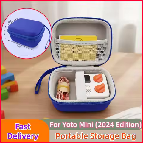 For Yoto Mini (2024 Edition) Portable Storage Bag Carrying Storage Holder Case Audio Player Shockpro