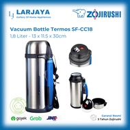 TERMOS Zojirushi 1.8 Liter Thermos SF-CC18 Stainless Steel Hot Water Vacuum Bottle