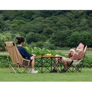 MUZEE folding chair moon folding chair Camping Chair Fishing Picnic Easy to Carry Outdoor Camping Tr
