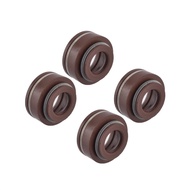 4 Pieces Valve Stem Oil Seal for Honda GX240 GX270 GX340 GX390 GXV340 GXV390 Gas Engine Generator Wa