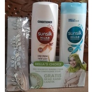 (Large) 170ml Sunsilk Shampoo And Conditioner Free Hijab Accessories