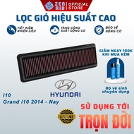 Hyundai I10 engine Air filter, high performance Air filter for lifetime use - Zen Air