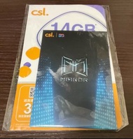 CSL x Mirror 4G本地儲值卡（全新）