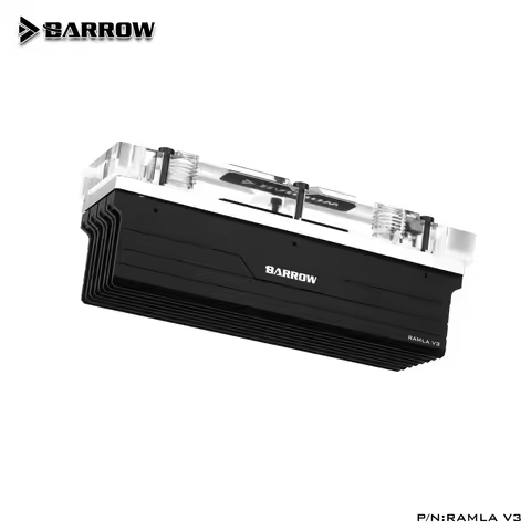 Barrow RAMWBT-PA3, RAM Water Cooling Block Kits, LRC 2.0 RGB, One Kit Two Armor One Block, One Block