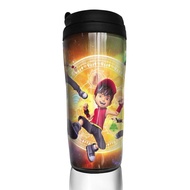 Boboiboy Coffee Thickened Portable Coffee Cup Leakproof Double Wall Heat Resistant Reusable 350ml