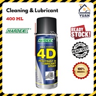 HARDEX 4D PENETRANT & LUBRICANT SPRAY HD440 400ML | Multipurpose Spray | Anti Rust | WD40 | Rust Rem
