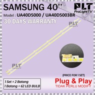SAMSUNG 40 Inch UA40D5000 / UA40D5003BR LED Backlight TV / Lampu TV (62 LED)