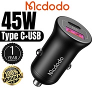 45W Type C Fast Charge Car Charger Mcdodo Original Mcdodo Charger Car Phone Charger Adapter Chargers
