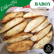 10 PCS TIPAS HOPIA BABOY- - FRESHLY BAKED DIRECT FROM THE BAKERY- COD