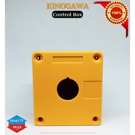 Yellow 1-hole Push Button Control Box