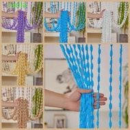 RADIANTZAP Beaded String Curtain, 1*2M Door Curtain Beaded Door Curtain, Window Treatment Solid Colo