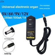 Power Adapter Electronic Keyboard Universal Power Adapter 9V Power Cord 6V Children's Toy Piano Papa