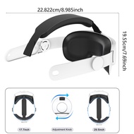 New Compatible Adjustable Elite Strap Replacement for Oculus Quest 2 and Meta Quest 2 Accessories, E