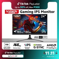 Nvision 24“/27" Gaming Monito 165Hz/180Hz Fameless IPS Panel Flat Full HD Desktop Pc Laptop