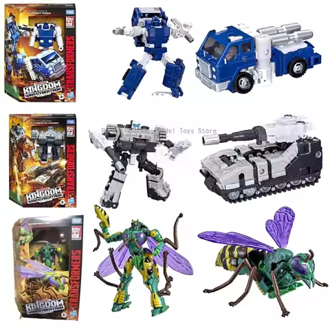 （In Stock）Hasbro Transformers Toys Kingdom WFC-K1-K43 Class D Model Robot Collection Action Figures 