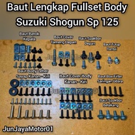 Complete Bolt Full Set Body Suzuki Shogun Sp 125/Full Set Bolt Body Suzuki Shogun Sp 125