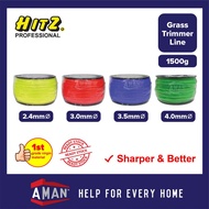 HITZ 2.4mm 3mm 3.5mm 4mm High Quality Nylon Grass Trimmer Line Grass Cutter Grass Cutting Cable Tali
