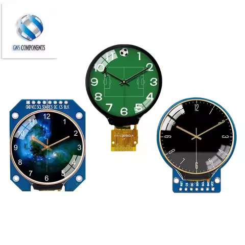 TFT Display 1.28 Inch TFT LCD Display Module Round RGB 240*240 GC9A01 Driver 4 Wire SPI Interface 24