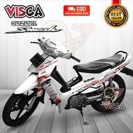 Decal Smash 110 Lama Full Body Stiker Smash 110 Lama Full Body Stiker Motor Smash 110 Variasi Full B