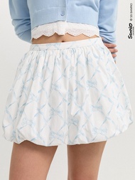 Pomelo. ♥ Hello Kitty กระโปรงทรงบับเบิ้ล / Pomelo. ♥ Hello Kitty Bubble Skirt