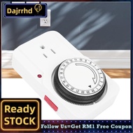 Dajrrhd Diydeg 24 Hour Mechanical Timer  15 Minute Intervals Plug in Programmable Outlet for Water D