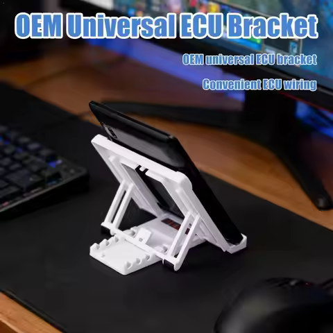 OEM Universal ECU Bracket ECU Stand For Easy ECU Wiring TPR Anti Skid 5 Spees Adjustable Car Accesso